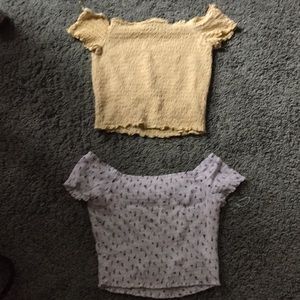 Two super cute popular smocked tips size xs-s